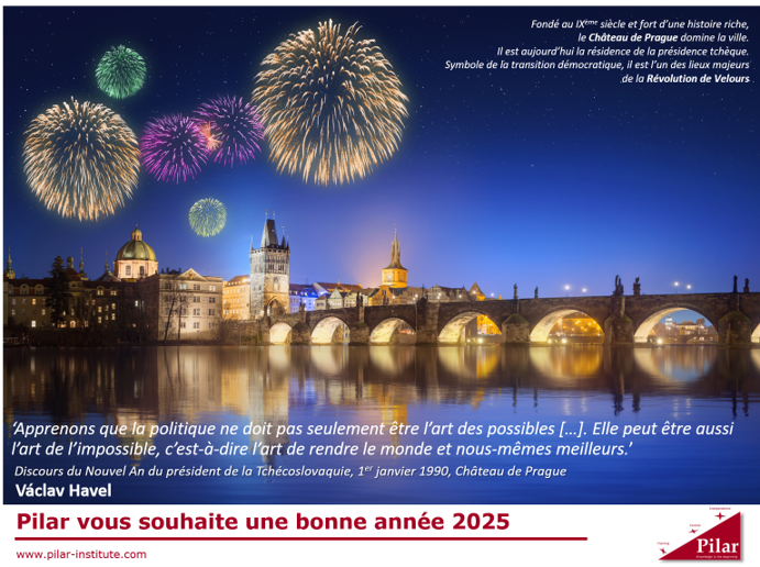 Pilar vous souhaite une bonne année 2025